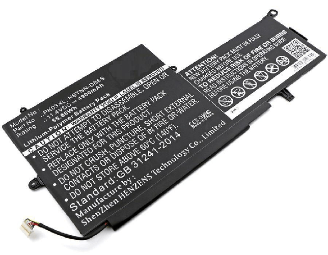 CoreParts MBXHP-BA0051 ricambio per laptop Batteria (Laptop Battery for HP 56Wh - 3Cells Li-Pol 11.4V 4.9Ah - Black 56Wh CoreParts MBXHP-BA0051 ricamb