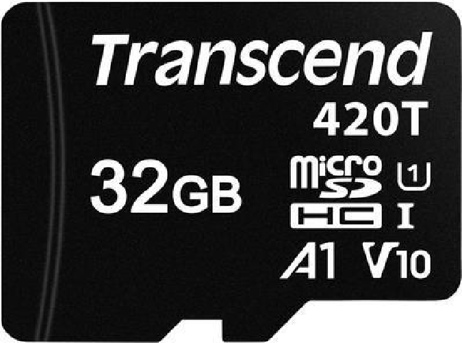 Transcend TS32GUSD420T memoria flash (Transcend - Scheda di memoria flash - 32 GB - UHS-I / Class10 - UHS-I microSDHC) Transcend TS32GUSD420T memoria