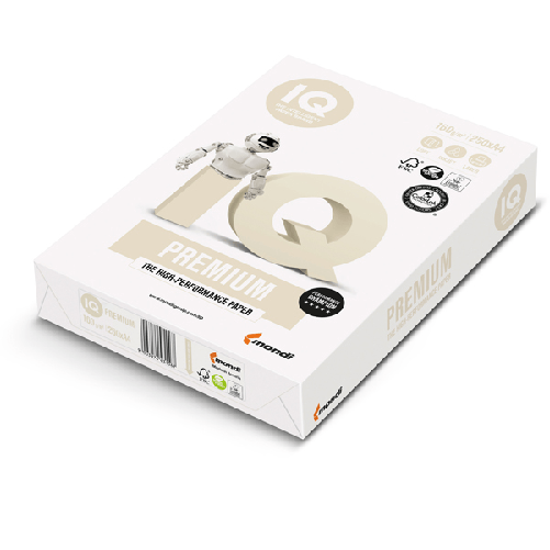 MONDI CARTA BIANCA IQ PREMIUM A4 210x297mm 160gr 250fg MONDI
