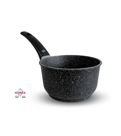 Casseruola 1 Manico Alluminio Professionale - Hard Rock - Made in