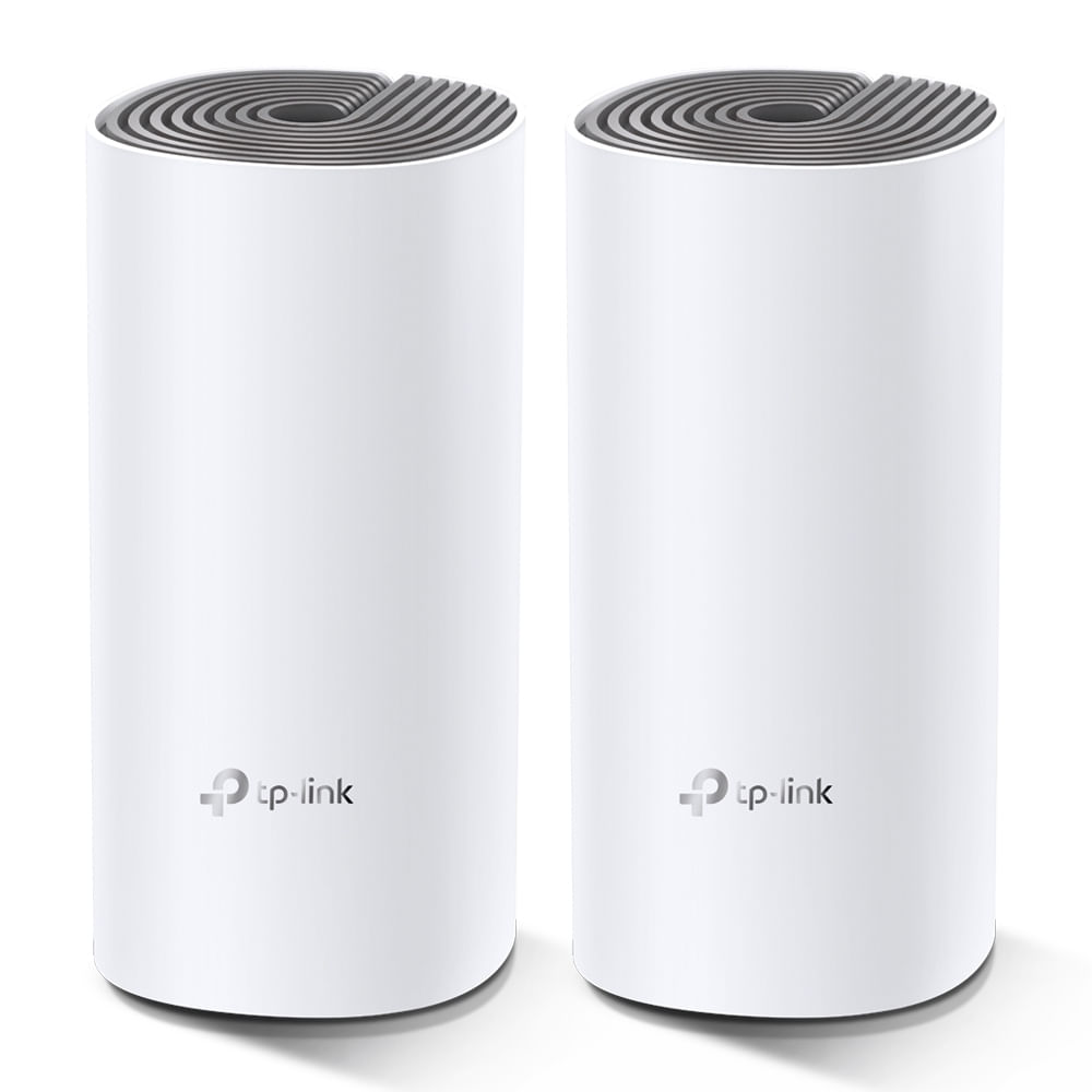 TP-Link Deco E4 (2-pack) Dual-band (2.4 GHz/5 GHz) Wi-Fi 5 (802.11ac) Bianco, Grigio Interno TP-Link Deco E4 2-Pack | Router Wi-Fi | AC1200, Dual Band