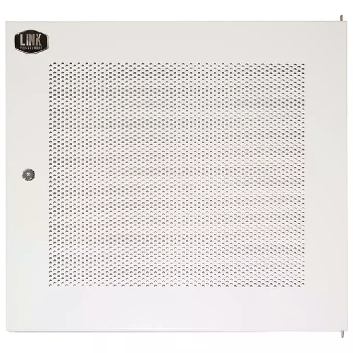 Link porta metallo traforata con serratura per armadio Link 12u lk1912ugf grigio Link Accessori LKDOOR12UF porta accessori
