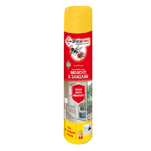 Protemax Insetticida spray mosche e zanzare 500ml Protemax