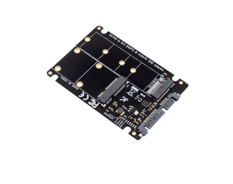 Microconnect MC-SSDSATACONV scheda di interfaccia e adattatore Interno M.2 (2.5 SATA to M.2 mSATA Adapter - Main chip : Microconnect MC-SSDSATACONV sc