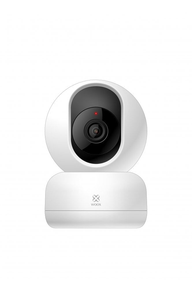 Woox R4040, Telecamera di sicurezza IP, Interno, Panca da tavolo, Nero, Bianco, Sferica, 360 gradi WOOX R4040 telecamera di sorveglianza Sferico Telec