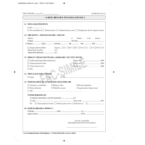 LIBRETTO IMPIANTO CLIMATIZZAZIONE 297x210mm 48pag E2621 EDIPRO