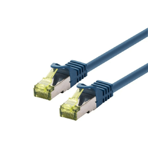 Logon professional LOGON SSTP Cat6a cavo di rete Blu 05 m (PATCH CABLE SFTP/AWG26/LSOH - 0.5M - CAT6A 500Mhz - BLUE LOGON SSTP Cat6a cavo di rete Blu