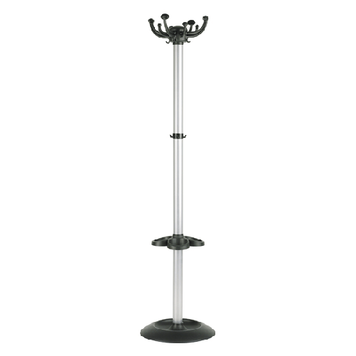 Unisit APPENDIABITI 168CM JOLLY A 8 POSTI NERO/GRIGIO
