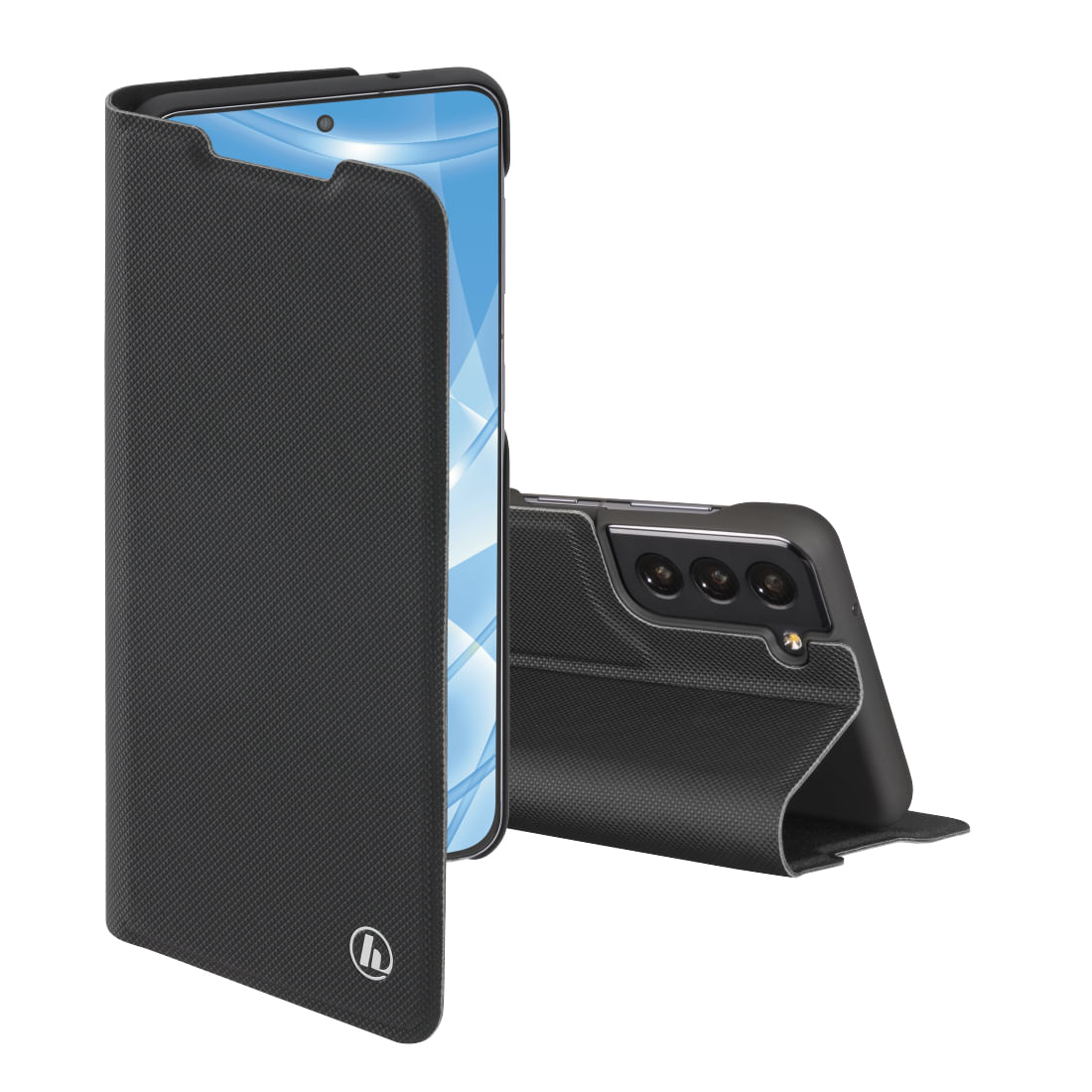 Hama Essential Line "Slim Pro" - Flip -hulle per telefono cellulare - poliuretano - nero - per Samsung Galaxy S21 FE Hama Slim Pro custodia per cellul