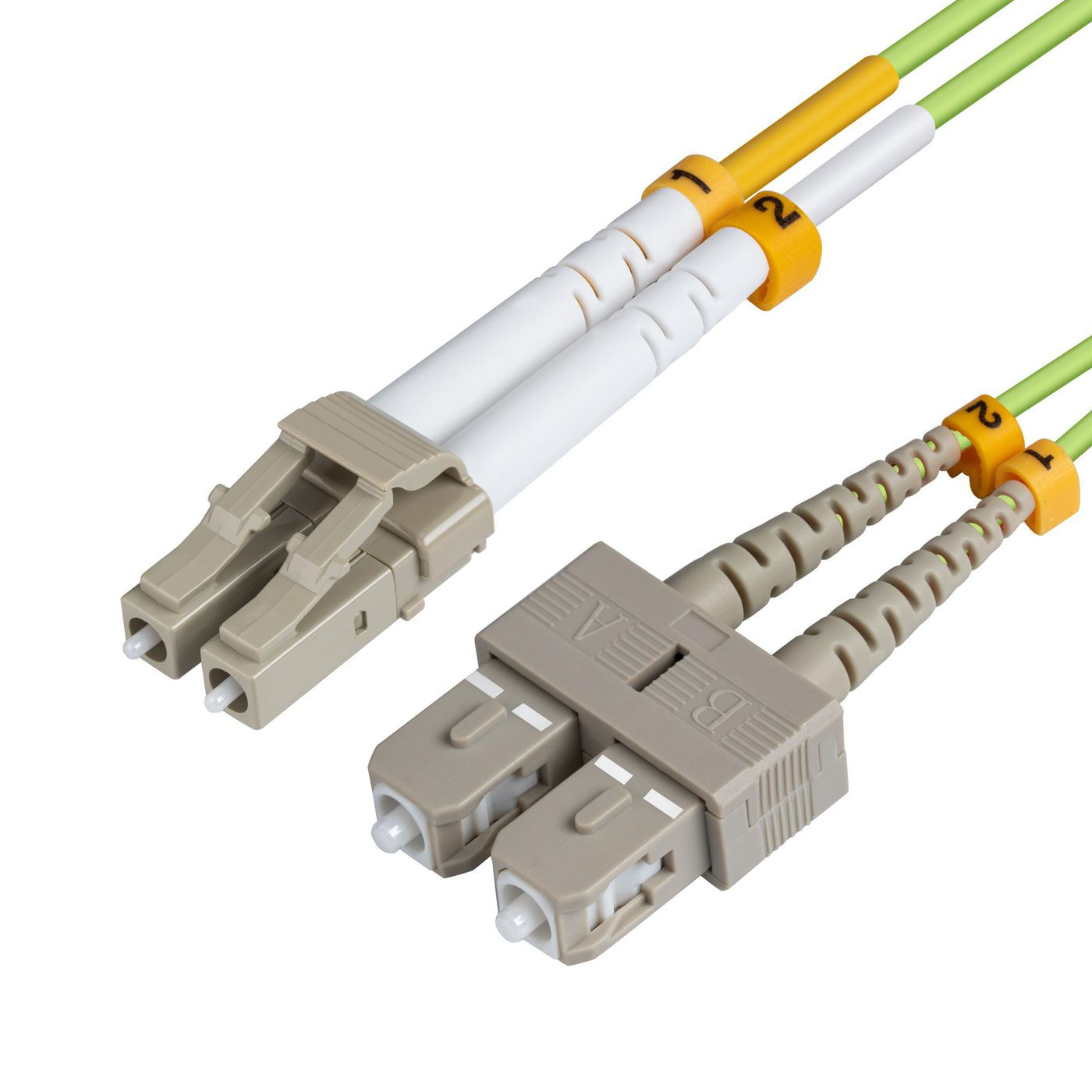 Microconnect FIB561005 cavo a fibre ottiche 5 m LC SC OM5 Verde (LC/UPC-SC/UPC 5m OM5 - MM Duplex LSZH OD: 2mm, 0.2dB - Microconnect FIB561005 cavo In