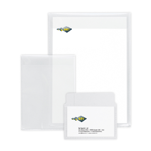 SEI ROTA 25 buste a sacco PP Soft P 230x330mm c/patella Sei Rota
