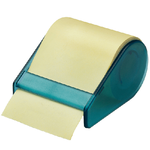 ITERNET Tape Dispenser Memoidea + 1 ricarica giallo pastello - Iternet