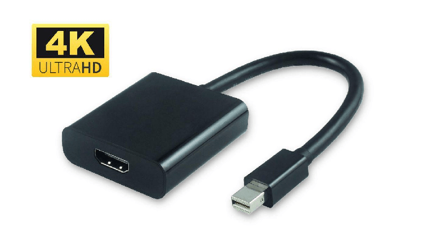 Microconnect MDPHDMI6B cavo e adattatore video 0,2 m Mini DisplayPort HDMI Nero (Active Mini DP to HDMI Adaptor - Mini D Microconnect MDPHDMI6B cavo e