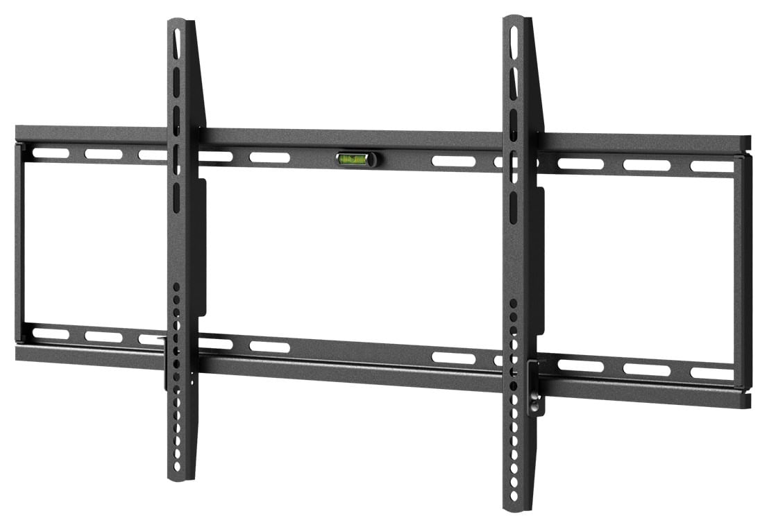 Goobay Supporto da parete per TV Basic Basic FIXED (XL), nero - per TV da 43'' a 100'' (109-254 cm) fino a 75 kg Goobay 49742 Supporto TV a parete 2,5