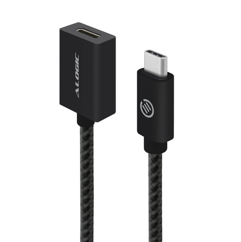ALOGIC MU31CC-EXT-050BLK cavo USB 0,5 m USB 3.2 Gen 2 [3.1 Gen 2] USB C Nero (ALOGIC 0.5M USB 3.1 [GEN 2] - USB-C TO USB ALOGIC MU31CC-EXT-050BLK cavo
