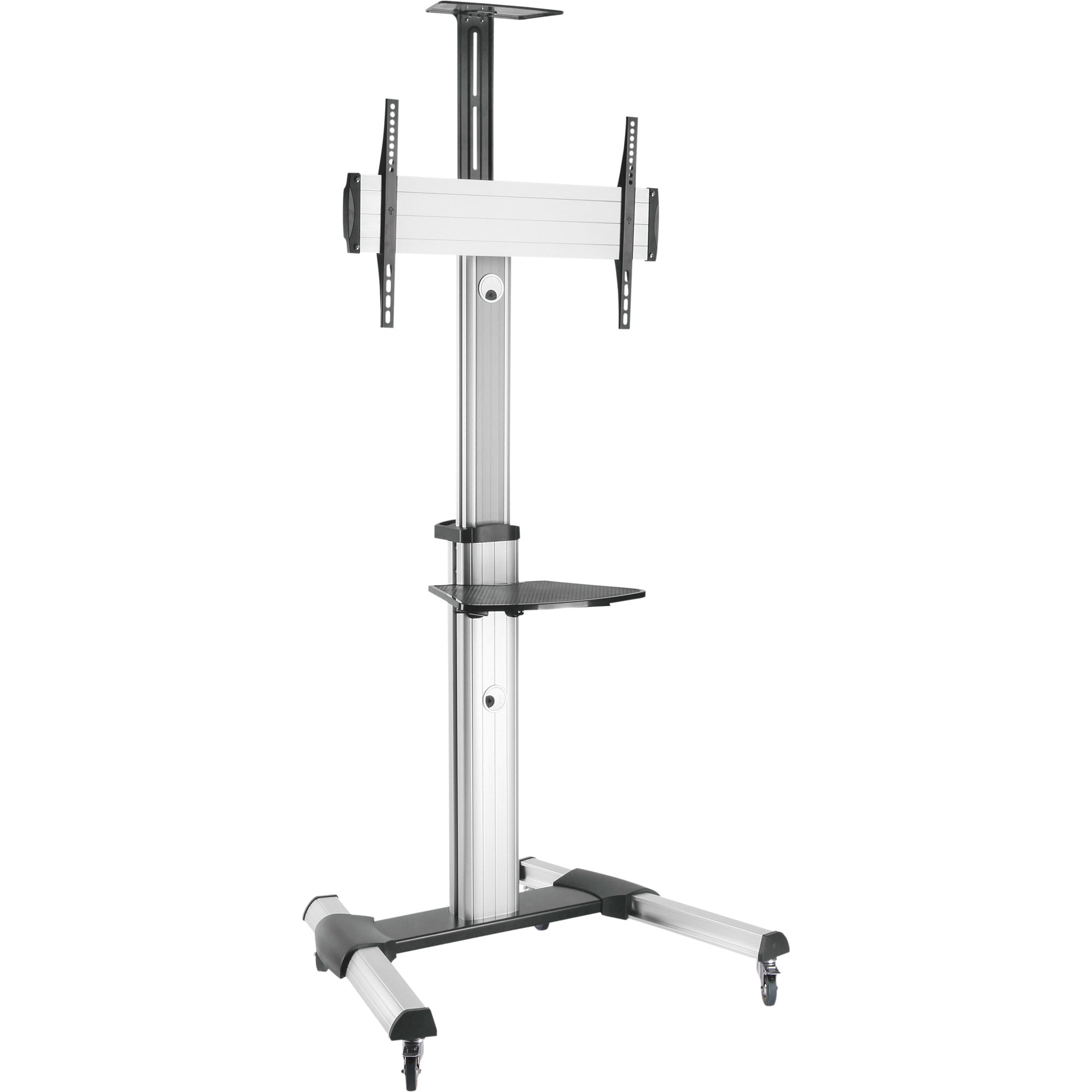 InLine Carrello TV, regolabile in altezza, per TV LED 37 pollici-70 pollici (94-178 cm), max. 50 kg, 50 kg InLine Carrello per TV 37"-70", altezza mod