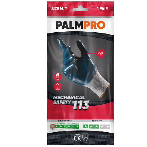 Icoguanti Coppia guanti mechanical safety palmpro 113 tg. XXL amb. Oleosi Icoguanti