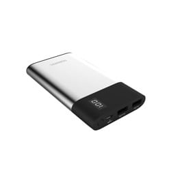 NOXON Terratec P80 Slim Polimeri di litio (LiPo) 8000 mAh Nero, Metallico Terratec P80 Slim Polimeri di litio (LiPo) 8000 mAh Nero, Metallico
