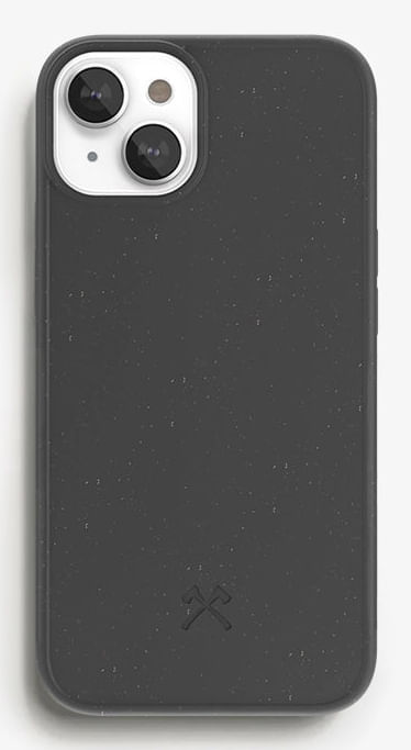 Woodcessories Cover per cellulare WOODCESSORIES Bio Case Classic per iPhone 14 Plus nera Woodcessories Bio Case custodia per cellulare 17 cm (6.7") Co