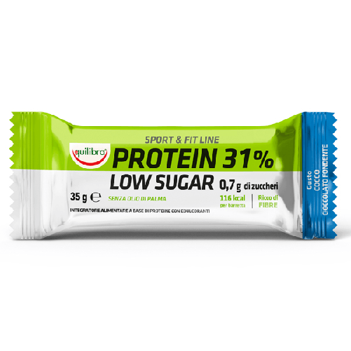 Integratore SportFit LineProtein 31 LowSugar Cocco Cioccolato 35gr-stagionale