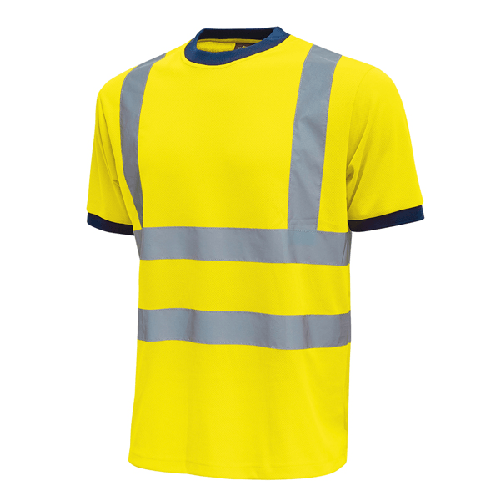 U-Power Pack 3 T-shirt alta visibilitA' Tg L giallo fluo Glitter U-Power