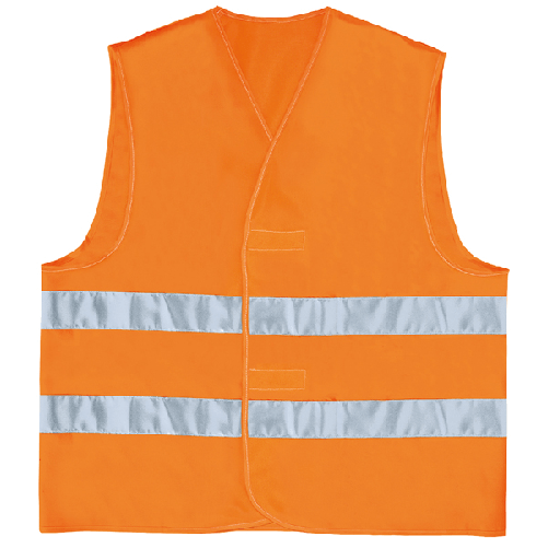 DELTAPLUS Gilet alta visibilitA' Arancio Fluo Tg. XXL