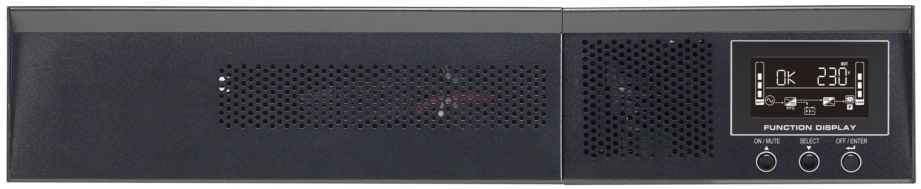 PowerWalker VFI 1500 RMG PF1 Doppia conversione [online] 1,5 kVA 1500 W (VFI 1500 RMG UPS 1500VA/1350W - Online,Rack 2-i PowerWalker VFI 1500 RMG PF1