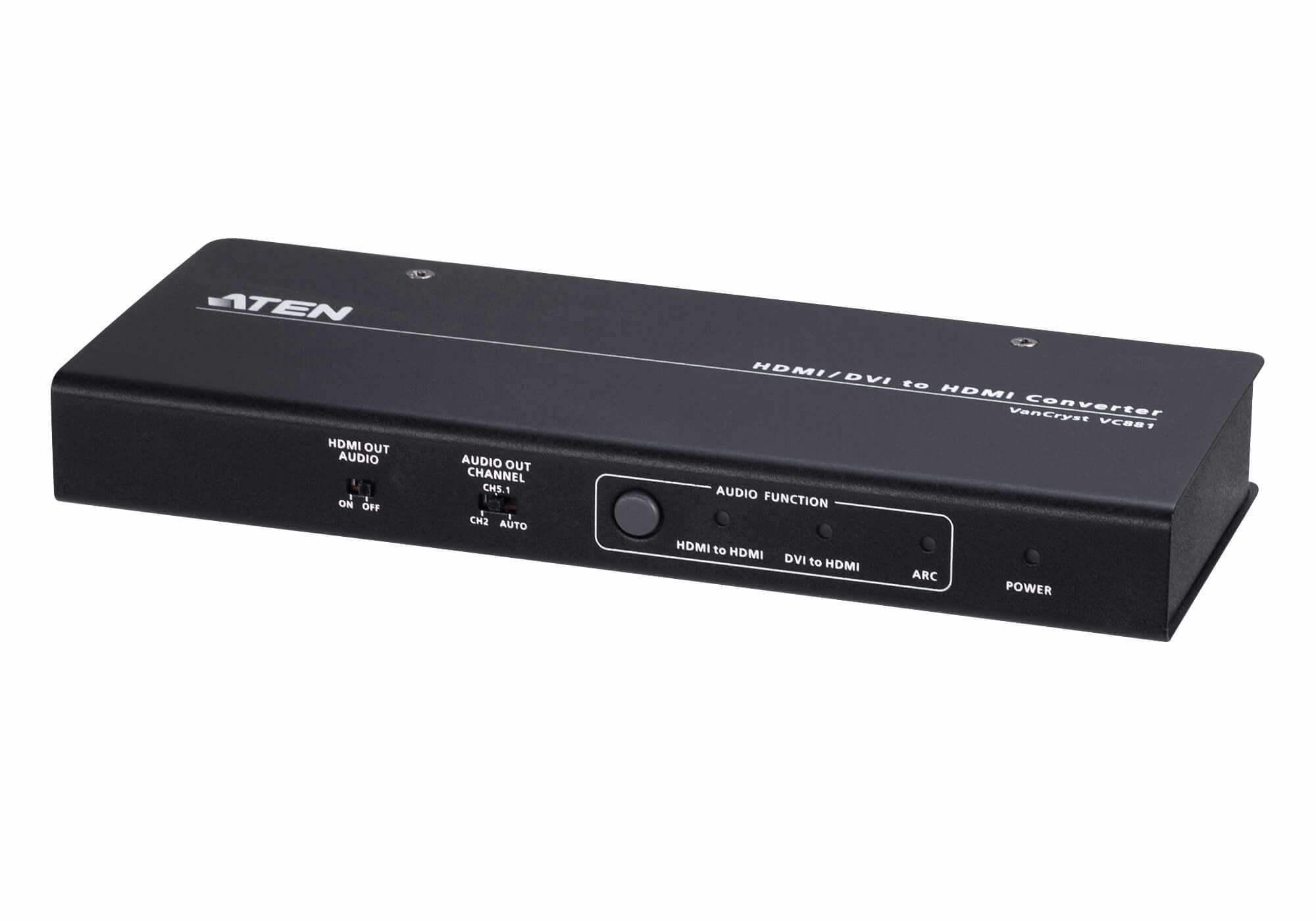 ATEN Convertitore da 4K HDMI/DVI a HDMI con disassemblatore audio