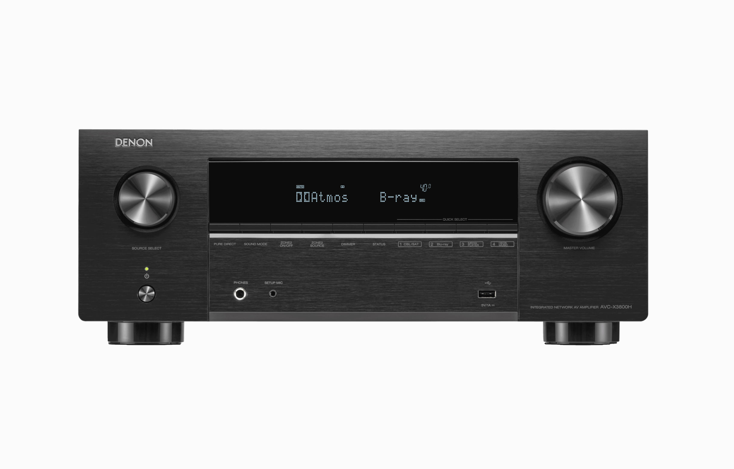 Denon AVCX3800HBKE2 ricevitore AV 105 W 11.1.4 canali Stereo Compatibilità 3D Nero