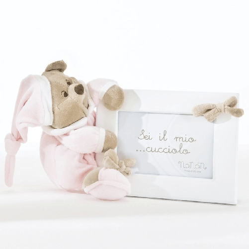 Nanan Portafoto in Legno Puccio Rosa 1210R