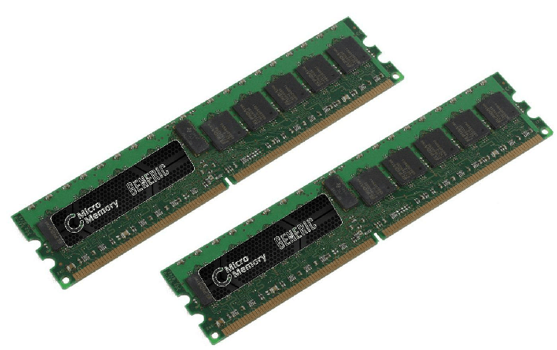 CoreParts 4 GB Dual Rank kit memoria 1 x 4 GB DDR2 667 MHz (4GB Memory Module for HP - 667Mhz DDR2 Major DIMM - KIT - 2x CoreParts MMH0041/4GB memoria