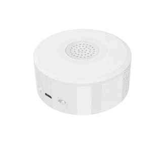 Woox R7051, Sirena wireless, Interno, 85 dB, Bianco, 500 mA, -10 - 50 Gradi WOOX R7051 sirena Sirena wireless Interno Bianco