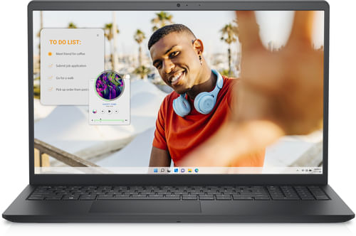 DELL Inspiron 3535 AMD Ryzen 5 7530U Computer portatile 39,6 cm (15.6") Full HD 16 GB DDR4-SDRAM 512 GB SSD Wi-Fi 5 (802.11ac) Windows 11 Home Nero