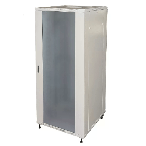 Link Armadio Rack 19 42U (A)2055 (L)800 800 Colore Grigio Porta Vetro Con Guidacavi Laterale Link Accessori LK1942U88GR rack 42U Rack indipendenti