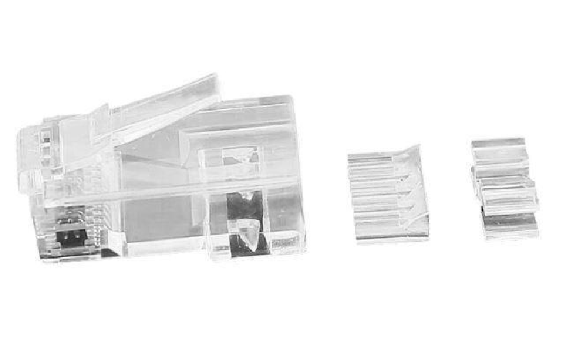 Microconnect KON511-50 cavo di collegamento Translucent (Modular Plug CAT6a Plug 8P8C - Unshielded, 50pcs in one bag - w Microconnect KON511-50 cavo d