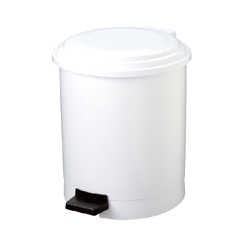 MEDIALINTERNATIONAL PATTUMIERA A PEDALE RUF IN PPL BIANCO 20Lt