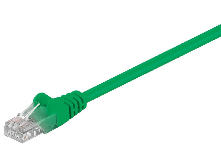 Microconnect B-UTP50025G cavo di rete Verde 0,25 m Cat5e U/UTP [UTP] (U/UTP CAT5e 0.25M Green PVC - Unshielded Network C Microconnect B-UTP50025G cavo