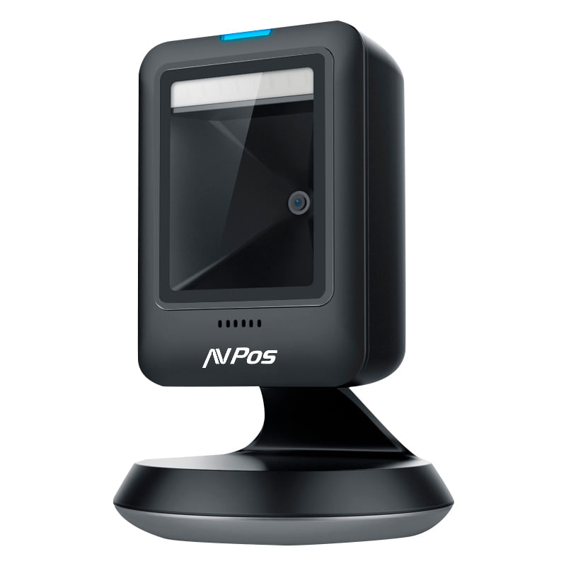 AVPos Lettore di codici a barre da tavolo AVPos AVP-630-2D - Scansione automatica - Lettura di codici 1D 2D e QR - USB AVPos AVP-630-2D lettore di cod