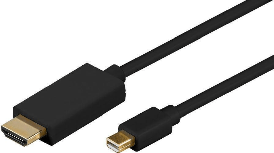 Microconnect MDPHDMI3B cavo e adattatore video 3 m Mini DisplayPort HDMI tipo A [Standard] Nero (Mini Displayport to HDM Microconnect MDPHDMI3B cavo e