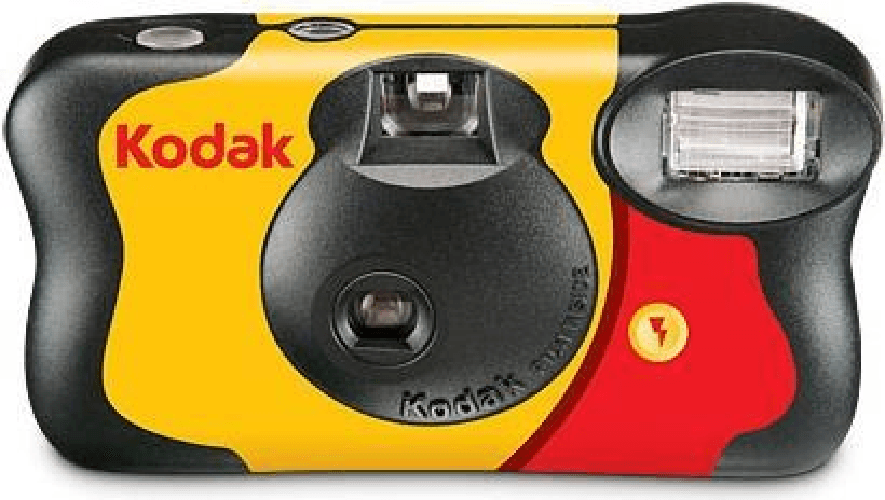 Kodak FunSaver Camera Macchina da presa compatta 35 mm Nero, Rosso, Giallo