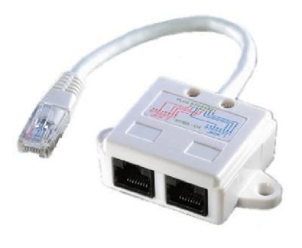 Roline VALUE T-Adapter Cat. 5e, UTP cavo di rete Bianco 0,17 m (T-Adapter Cat. 5E, Utp - Networking Cable White 0.17 M VALUE T-Adapter Cat. 5e, UTP ca