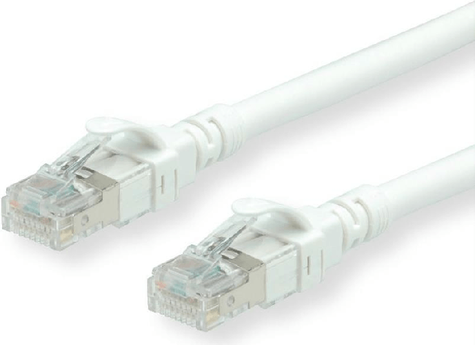 ROLINE 21.15.2562 cavo di rete Bianco 2 m Cat6 U/UTP [UTP] (Roline CAT6 UTP CU LSZH Ethernet Cable White 2m) ROLINE 21.15.2562 cavo di rete Bianco 2 m