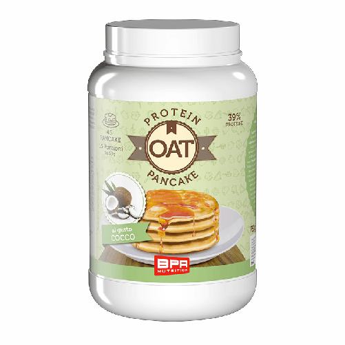 Bpr nutrition OAT PROTEIN PANCAKE miscela di farine e avena gusto Cocco 750g