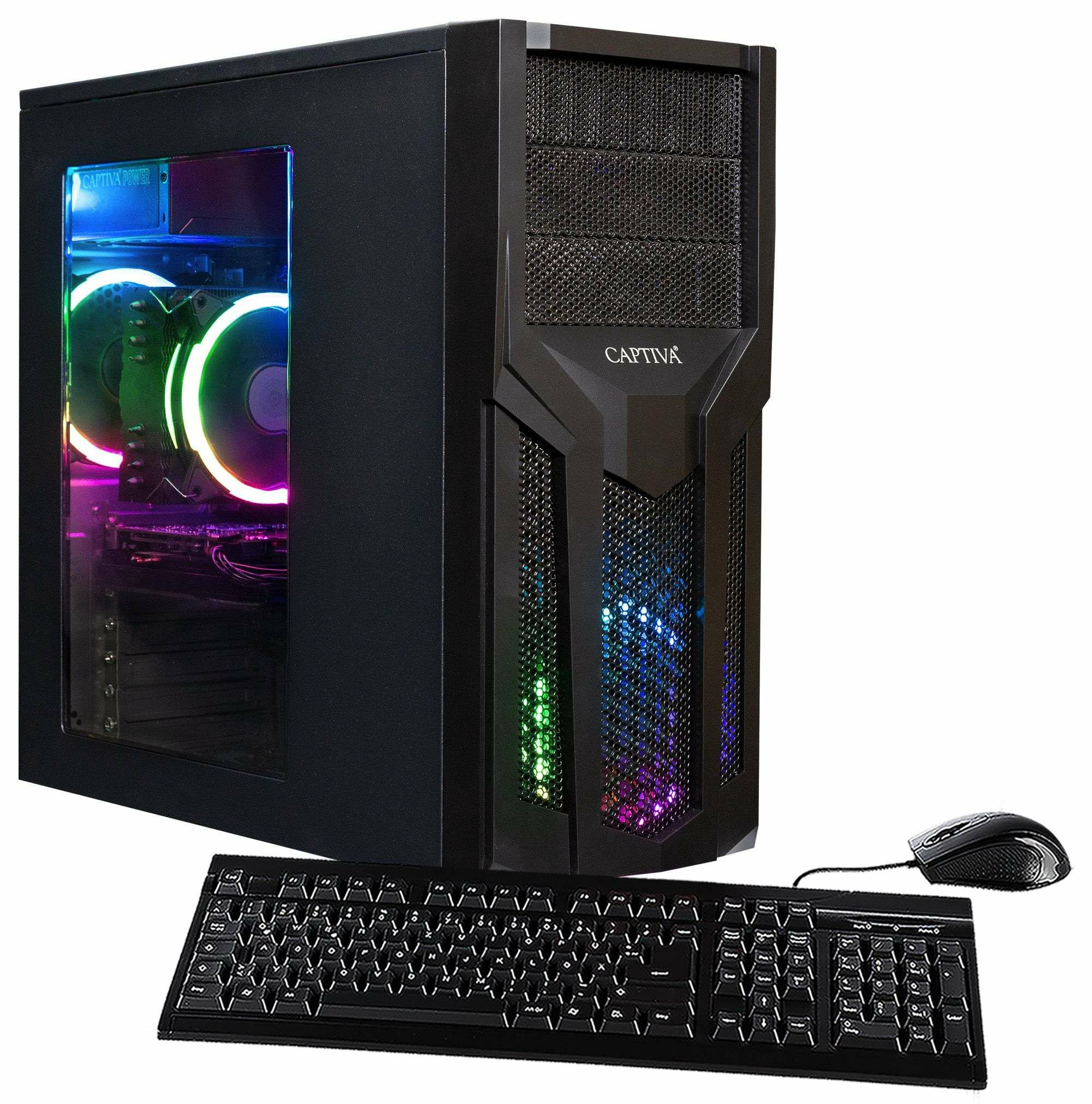 CAPTIVA PC Power Starter R79-959 (Ryzen 3 4300G/SSD 250GB/8192/DVD-RW/MSI/WLAN/Windows 11 Home 64-bit) - DVD-Brenner - W CAPTIVA Power Starter R79-959