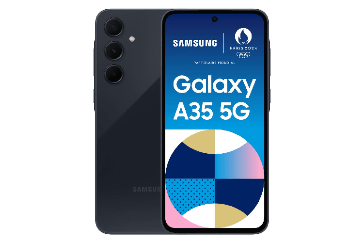 Samsung Galaxy A35 5G 16,8 cm [6.6] Dual SIM ibrida Android 14 USB tipo-C 8 GB 256 GB 5000 mAh Blu marino (A35 5G NAVY 8 Samsung Galaxy A35 5G 16,8 cm