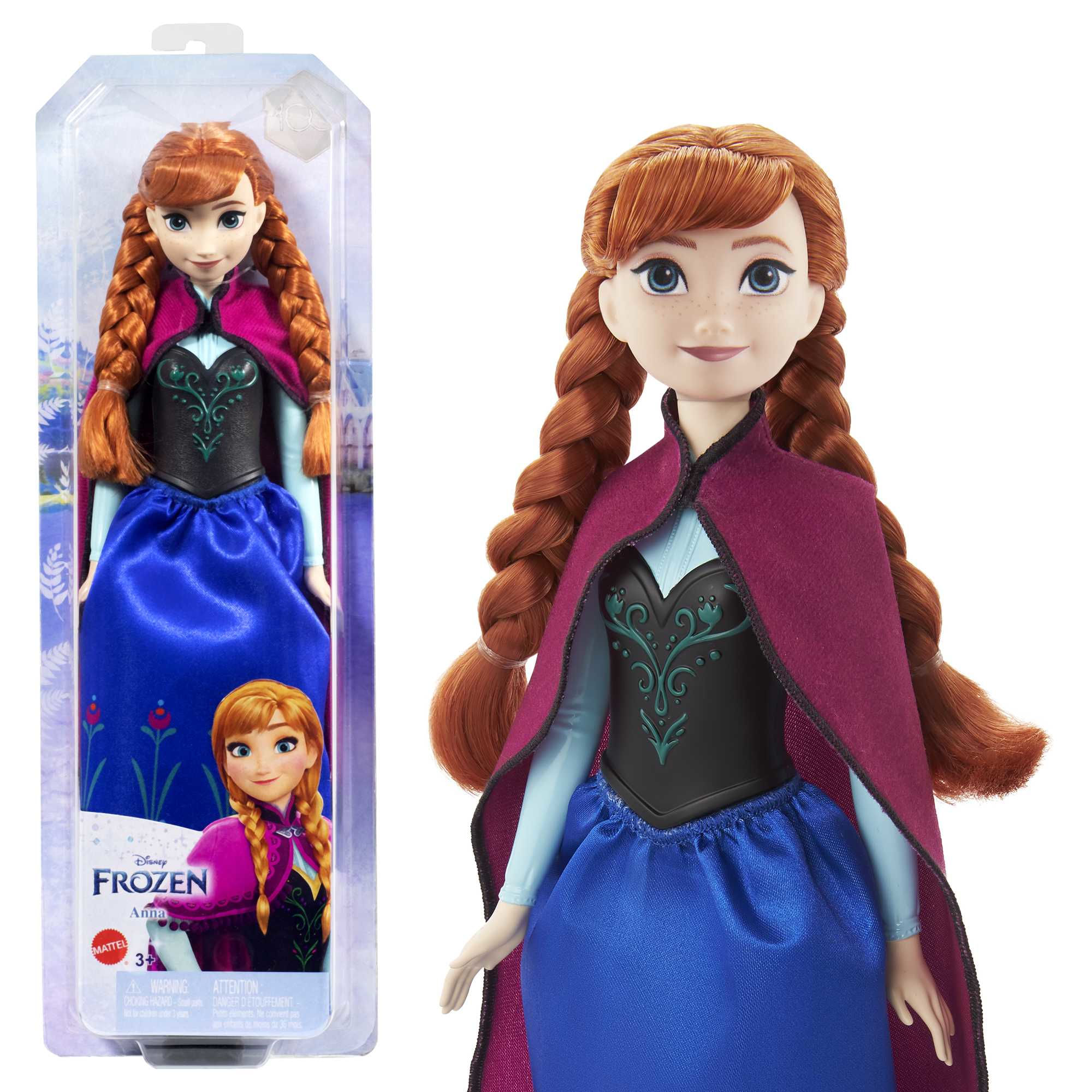 Frozen Bambola Frozen Anna Mattel HLW49 bambola