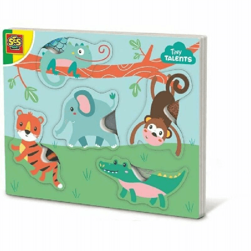 SES Creative Tiny Talents Puzzle sensoriale degli animali