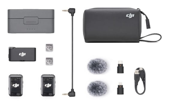 DJI Mic 2 [2TX+1RX+Case] DJI Mic 2 Nero