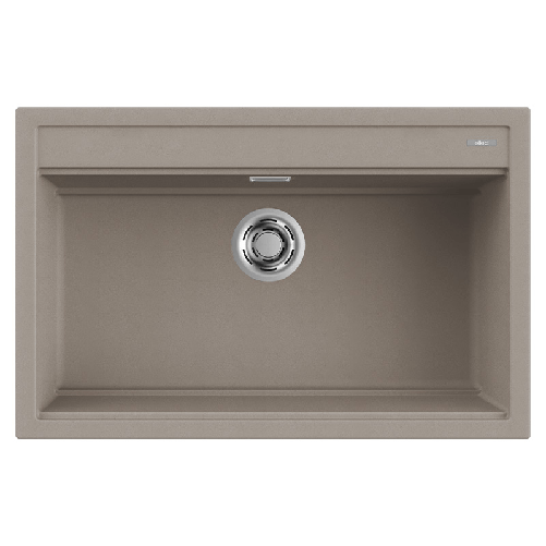 Elleci BEST 130 Best Workstation Lavello 1 vasca cm. 79x51 granitek tortora Elleci Best 130 Lavello montato su piano Rettangolare Granitek
