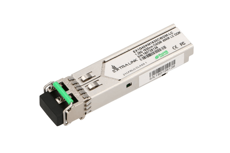 Extralink SFP 1.25G | Modulo SFP CWDM | 1,25Gbps, 1530nm, single mode, 40km, LC, DOM Extralink Modulo SFP CWDM SFP 1.25G 1,25Gbps, 1530nm, single mode
